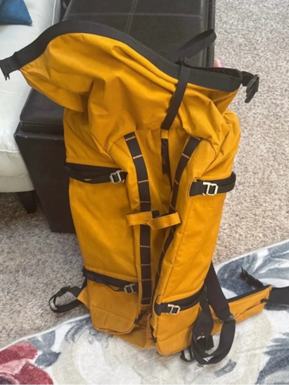 New Yellow Roll-Top Backpack - by Db Journey